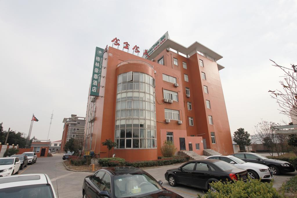 Greentree Inn Jiangsu Changzhou Liyang East Nanhuan Road High Speed Rail Station Business Hotel Exterior foto